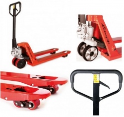 збільшити зображення Технічні характеристики і принцип роботи рокли, гідравлічного візка.  збільшити зображення Технічні характеристики і принцип роботи рокли, гідравлічного візка.