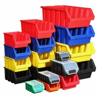 Пластиковые ящики с крышкой для метизов и мелочей - PRO-STOCK