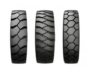 Суцільнолиті шини для навантажувачів, конструкція, плюси і мінуси використання