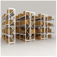 Полочные стеллажи большегрузные