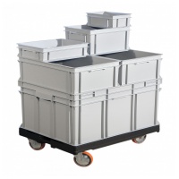 Транспортные тележки пластиковые