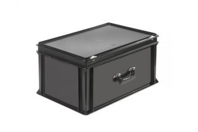 Пластиковый кейс антистатический с усиленной ручкой 600х400х340 мм
