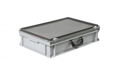 Пластиковый кейс с одной усиленной ручкой 600х400х160 мм