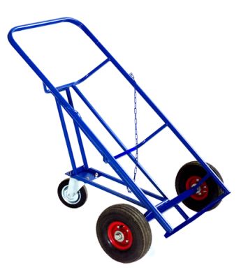 Тележка для перевозки бочек с платформой (бочковоз, бочкокат) Модель ТБ-9