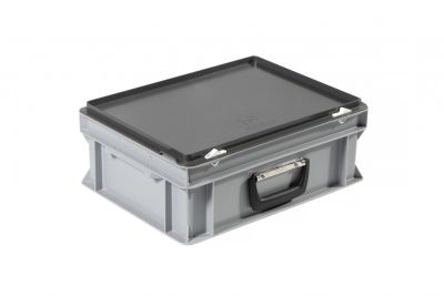 Пластиковый кейс с одной ручкой 400х300х185 мм
