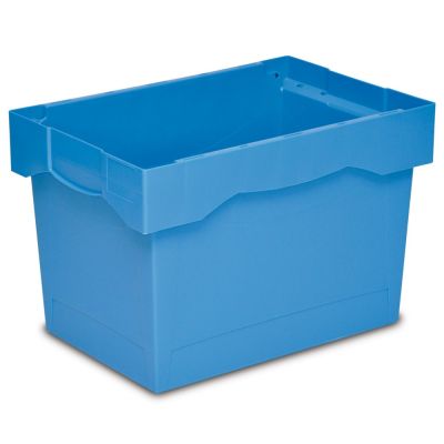 Пластиковый трапециевидный контейнер 600х400х425 мм без крышки