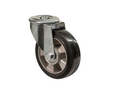 Колесо с поворотной опорой и крепежным отверстием "Norma"