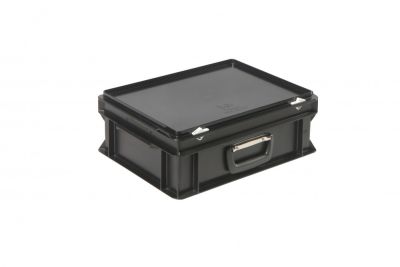 Пластиковый кейс антистатический с одной ручкой 400х300х160 мм