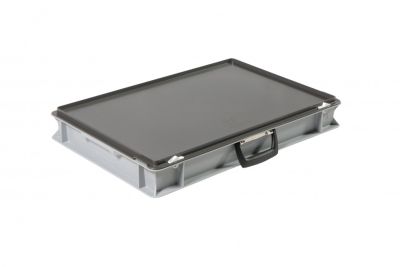 Пластиковый кейс с одной ручкой 600х400х90 мм