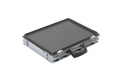 Пластиковый кейс с одной ручкой 400х300х80 мм