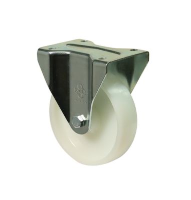 Колесо с неповоротной опорой и площадкой