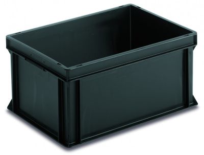 Евроконтейнер антистатический 600х400х325 мм "RAKO ESD"