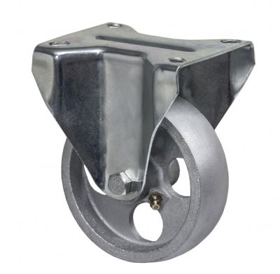 Колесо из чугуна неповоротное с площадкой "Norma"