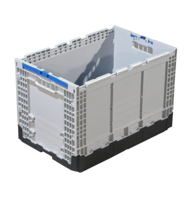 Пластиковый складной ящик 600x400x355 мм