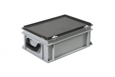 Пластиковый кейс с двумя ручками 400х300х185 мм