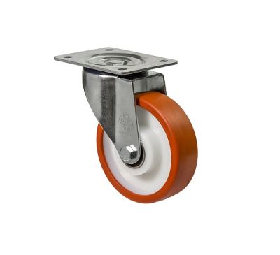 Колесо с поворотной опорой и крепежной площадкой "Norma"