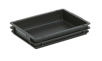 Євроконтейнер антистатичний 400х300х65 мм "RAKO ESD"