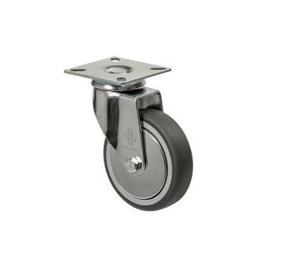 Колесо поворотное с крепёжной площадкой