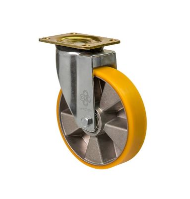 Колесо увеличенной прочности поворотное с площадкой "Medium"