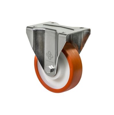 Колесо с неповоротной опорой и крепежной площадкой "Norma"