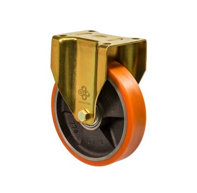 Колесо усиленное неповоротное с крепёжной площадкой "Medium Top"