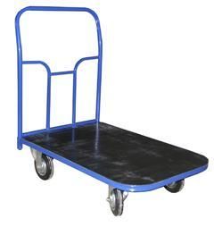 Платформенная тележка с резиновым покрытием - модель Т-4 