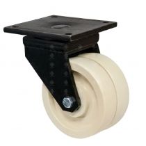 Колесо поворотное сдвоенное для тяжелых грузов