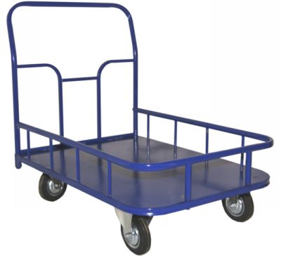 Платформенная тележка с бортами низкими модель Т-7