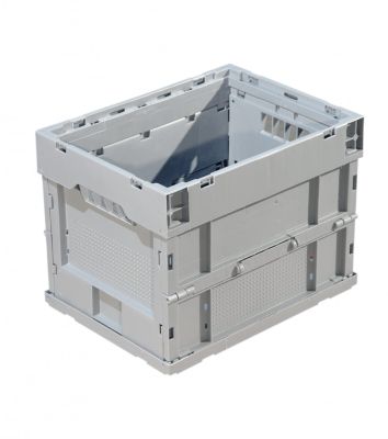 Пластиковый складной ящик 400x300x300 мм