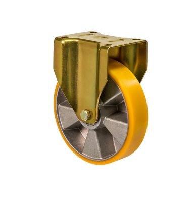 Колесо усиленное с неповоротной опорой и площадкой "Medium Top"