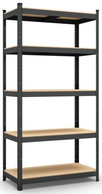 Стеллаж металлический крашеный Бюджет ДСП