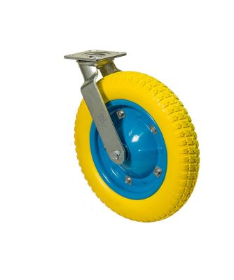 Колеса поворотні з кріпильною панеллю