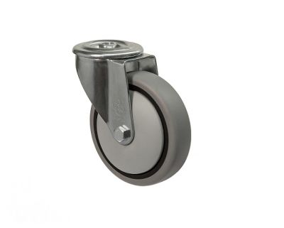 Колесо поворотное с отверстием