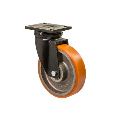 Колесо увеличенной прочности с поворотной опорой и площадкой "Hard"