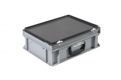 Пластиковый кейс с одной ручкой 400х300х160 мм