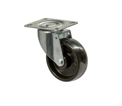 Колесо термостойкое поворотное с площадкой