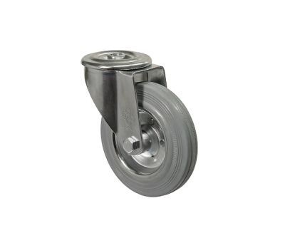 Колесо с поворотной опорой и отверстием