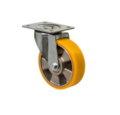 Колесо с поворотной опорой и крепежной площадкой "Norma"