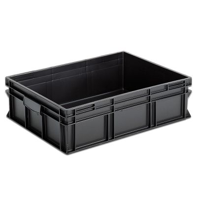 Евроконтейнер антистатический 800х600х220 мм "RAKO ESD"