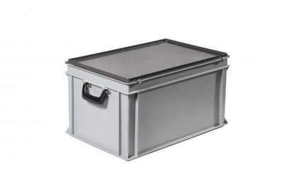 Пластиковый кейс с двумя усиленными ручками 600х400х340 мм