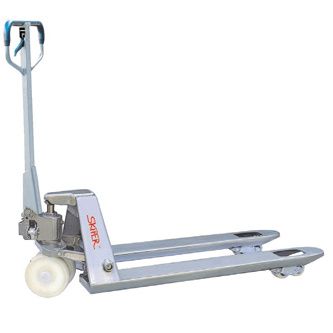 Рохла оцинкованная, гидравлическая тележка 2,5 тонны, модель SKG25