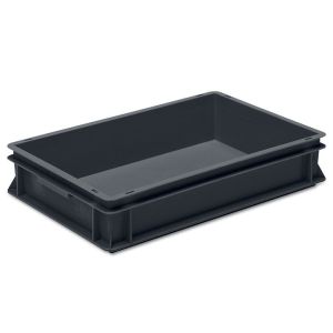 Евроконтейнер антистатический 600х400х120 мм "RAKO ESD"