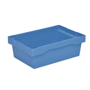 Пластиковый трапециевидный контейнер 600х400х200 мм без крышки