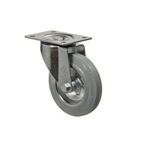 Колесо с поворотной опорой и крепежной площадкой