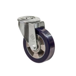 Колесо с поворотной опорой и крепежным отверстием "Norma" 