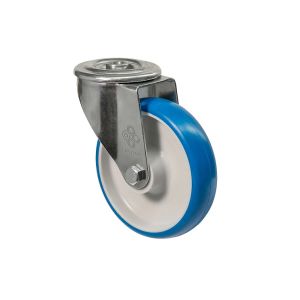 Колесо с поворотной опорой и отверстием