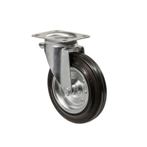 Колесо поворотное с крепёжной панелью 