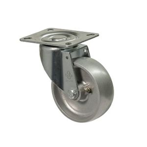 Колесо алюминиевое термостойкое поворотное с площадкой 