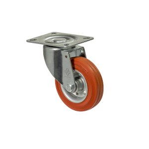 Колесо термостойкое поворотное с площадкой 