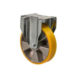 Колесо увеличенной прочности с неповоротной опорой и площадкой "Medium"